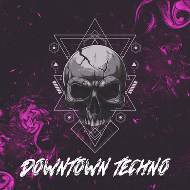 DownTown </br> Techno Sample Pack Skull Label