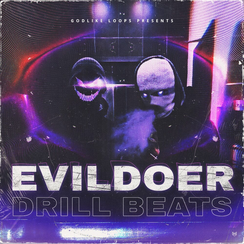 Evildoer - Drill Beats (Midi Files - Music Loops - Drum Loops) Sample Pack Godlike Loops