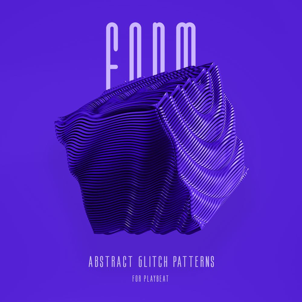 FORM - Abstract Glitch Patterns - Playbeat Expantion Pack Software & Plugins Audiomodern Instruments