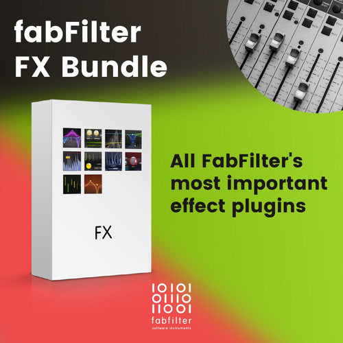 FabFilter FX Bundle - Contains All FabFilter's most important effect plug-ins Software & Plugins FabFilter - Software Instruments