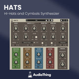 AudioThing Hats - drum synthesizer Software & Plugins Audiothing