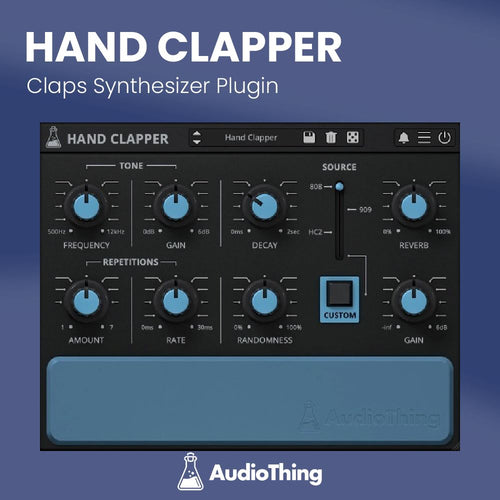 Hand Clapper - Claps Synthesizer Plugin Software & Plugins Audiothing