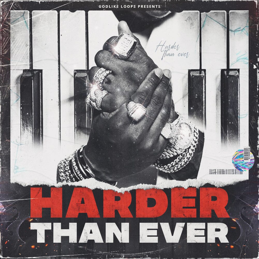 Harder Than Ever - Trap Hip-hop (Construction Kits - Audio Loops ) Sample Pack Godlike Loops