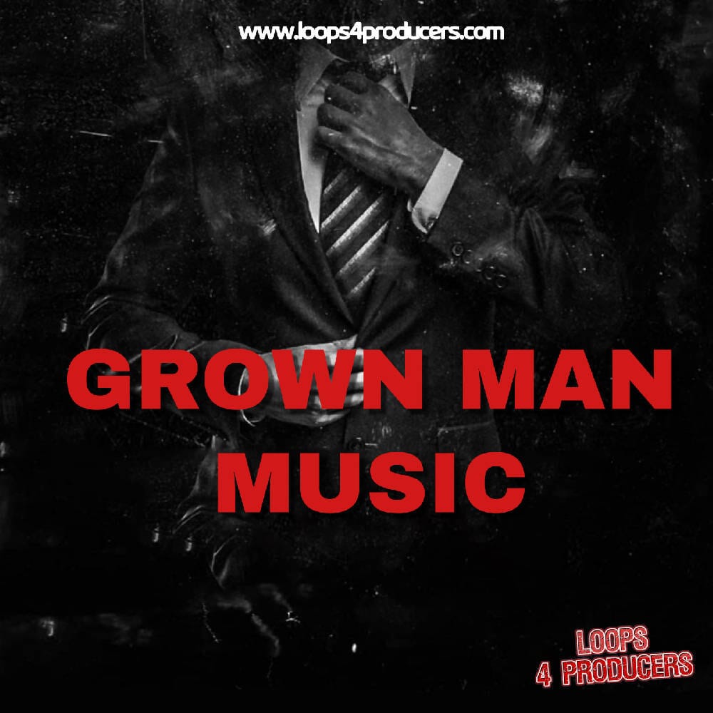 Grown Man Music - Smooth Hip Hop (Wav Files ) Sample Pack Loops 4 Producers
