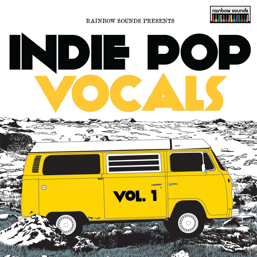 Indie Pop City vol. 1 - Indie Pop Vocal (Construction Kits, Loops, One Shots) Sample Pack Rainbow Sounds