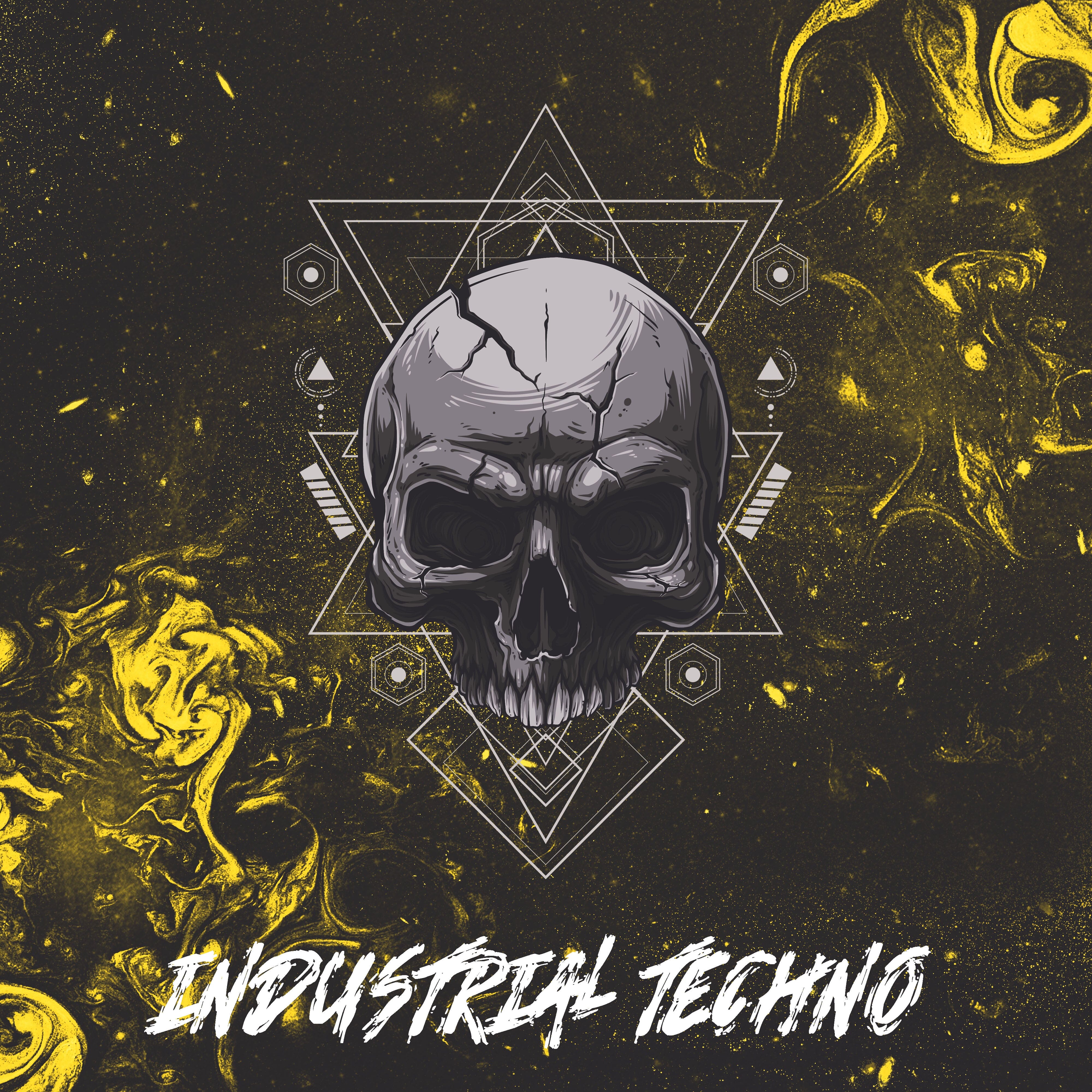 Industrial <br> Techno Sample Pack Skull Label