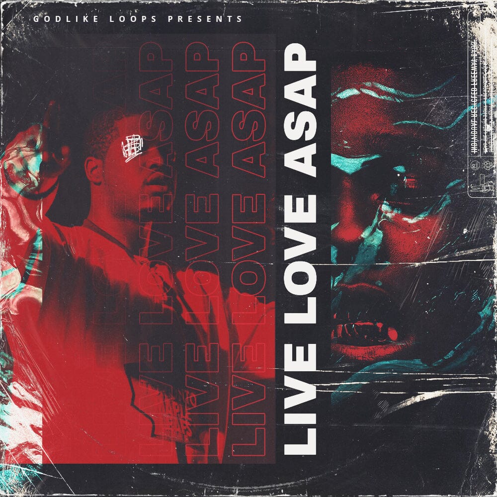 Live Love Asap - Trap Hip Hop (WAV Loops and One shots) Sample Pack Godlike Loops