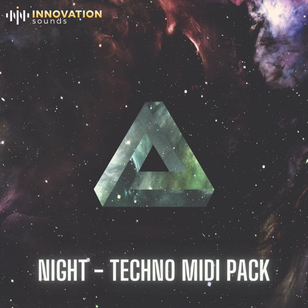 Night - Techno MIDI Pack (Midi & Wave Loops) Sample Pack Innovation Sounds