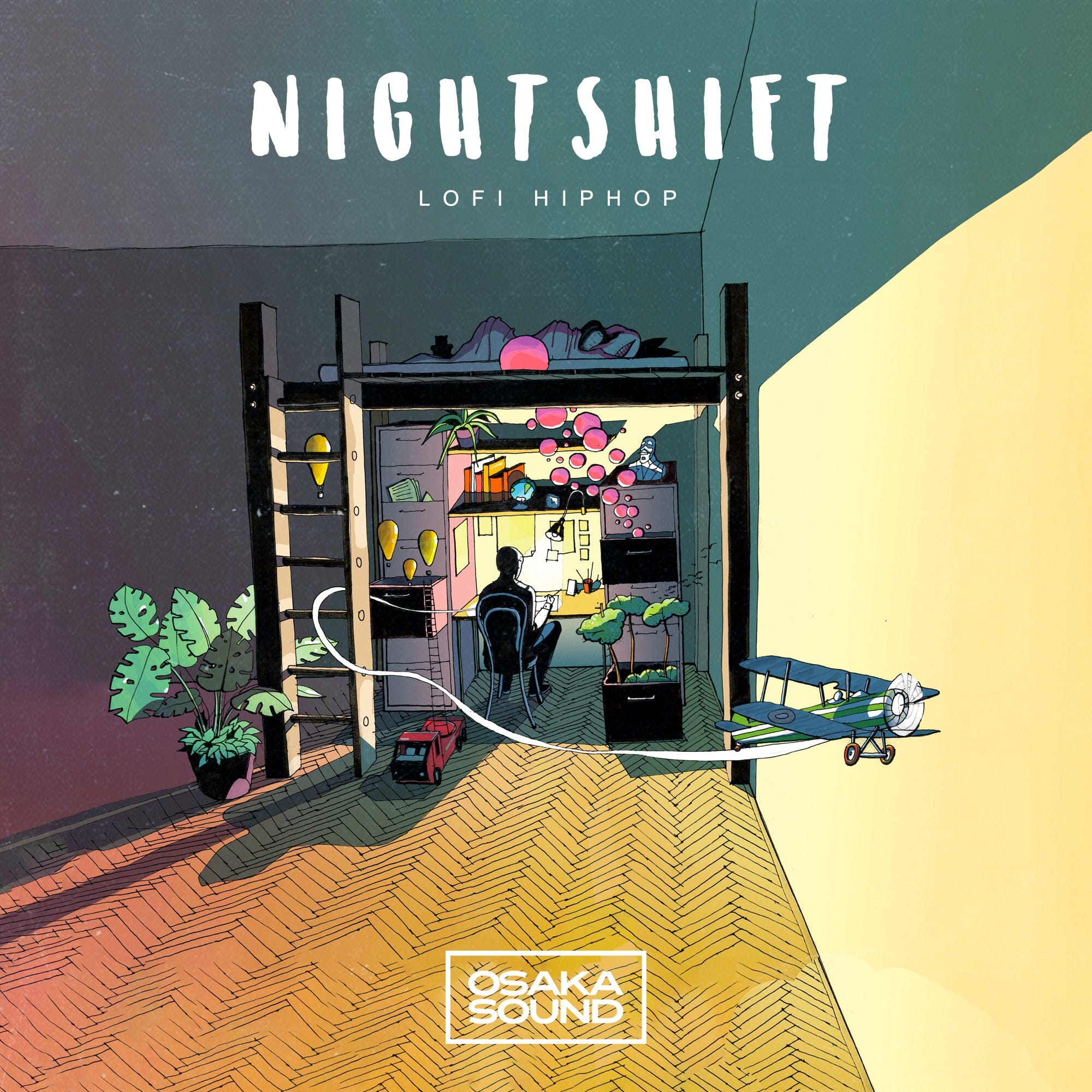 Nightshift <br> Lofi Hip Hop Sample Pack Osaka Sound