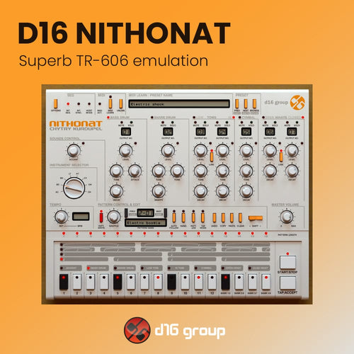 D16 Nithonat - Superb TR-606 emulation Software & Plugins D16 Group
