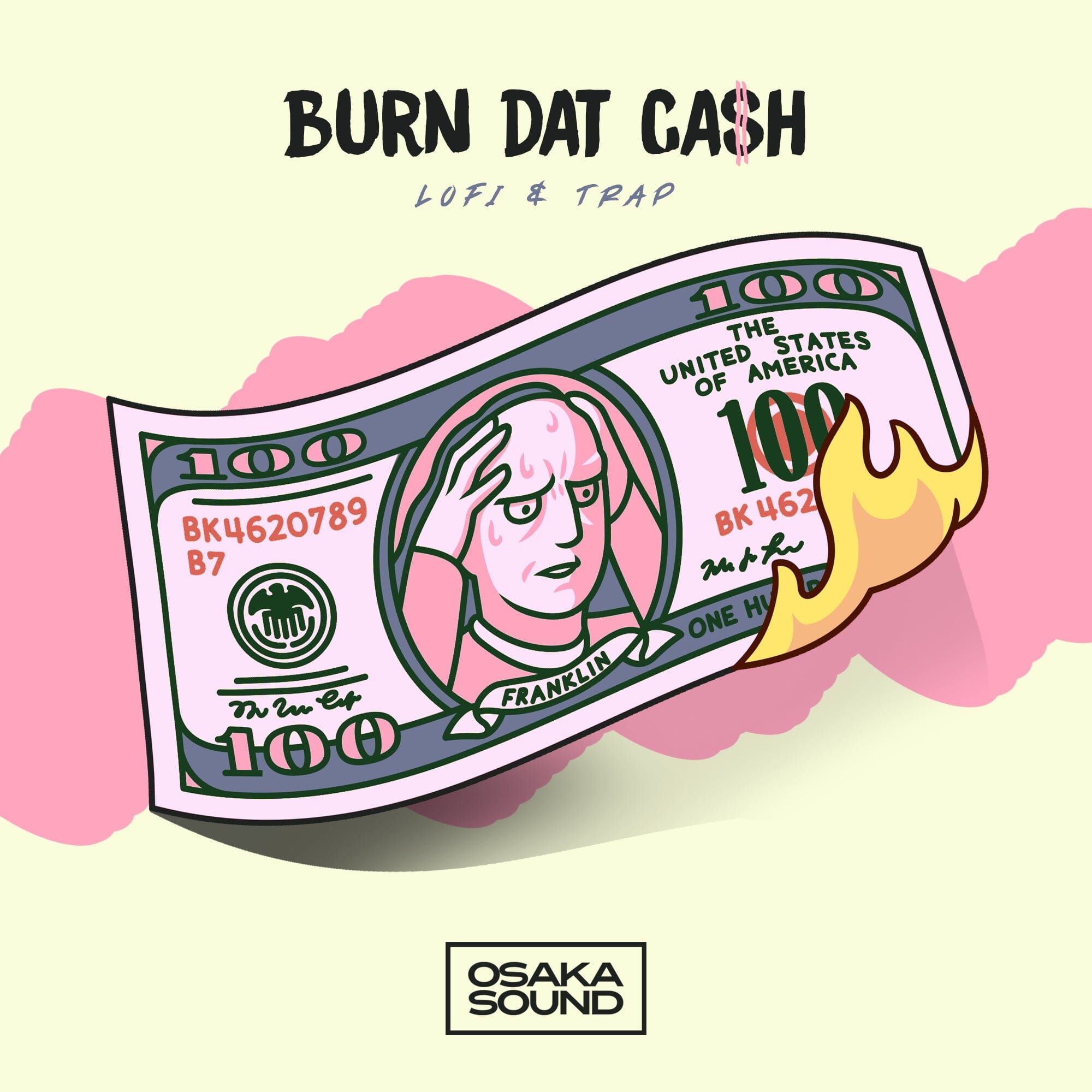 Burn Dat Cash <br> Lo Fi Trap Sample Pack Osaka Sound