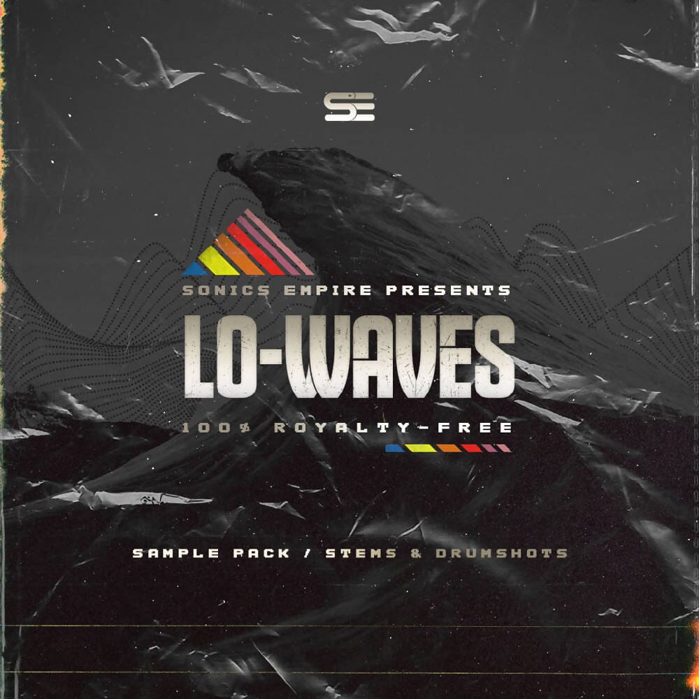 Lo-Waves - Lo fi Hip Hop Trap (Stems Midi One-Shots) Sample Pack Sonics Empire