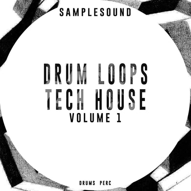 SALE - Drum Loops Tech House Volume 1 Sample Pack Samplesound