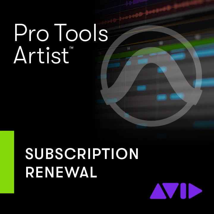 Pro Tools Artist - 1-Year Subscription Renewal Software & Plugins Avid