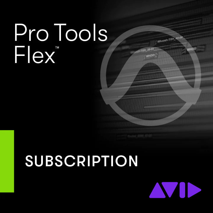 Pro Tools Flex - 1 year New Subscription Software & Plugins Avid