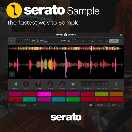 Serato Sample - Powerful and intuitive Sampler plugin Software & Plugins Serato