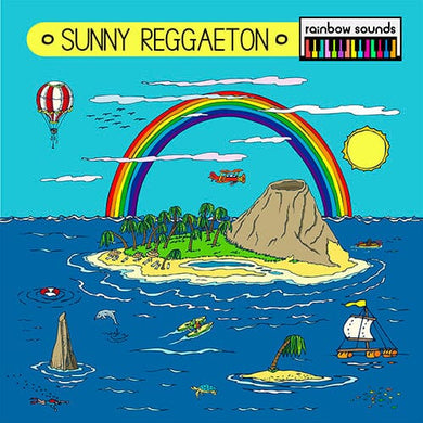 Sunny Reggaeton (Loops, One Shots) Sample Pack Rainbow Sounds
