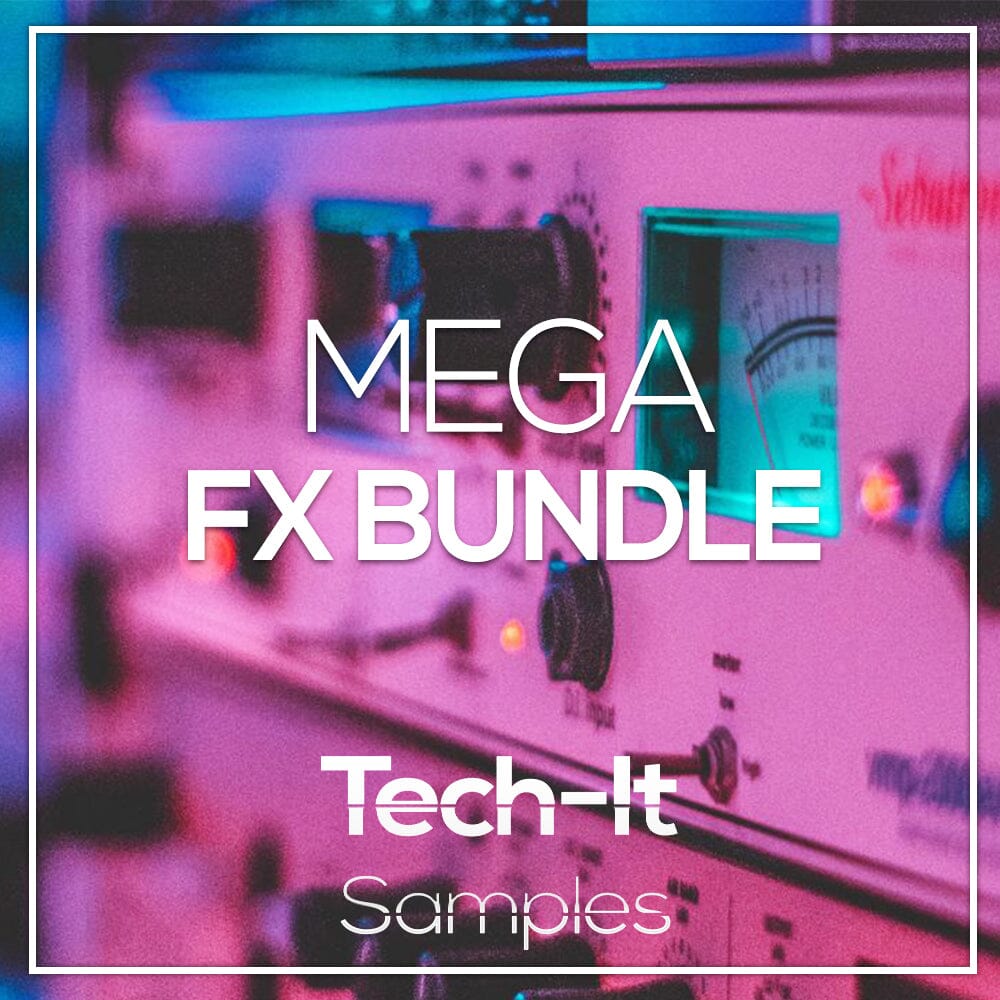 FX Mega Bundle - Tech House House (FX Snare Crash Build Up ) Sample Pack Tech It Samples