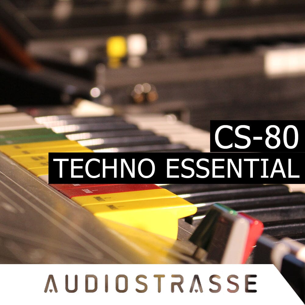 CS-80 </br> Techno Essential Sample Pack Audio Strasse