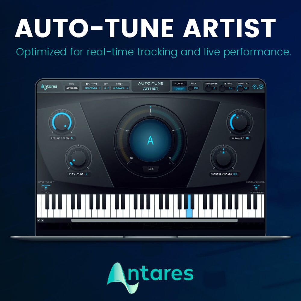 Auto-Tune Artist - Real-time tracking and live performance. Software & Plugins Antares