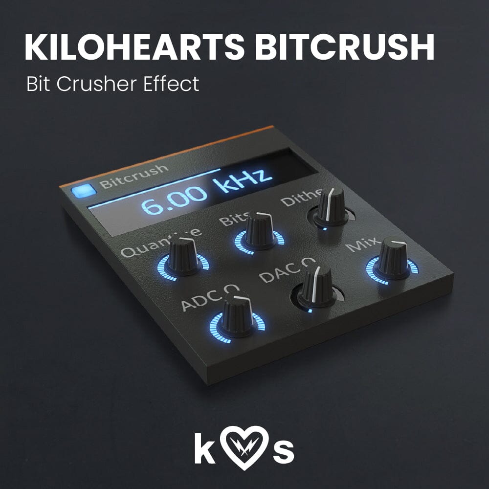 Kilohearts Bitcrush - Bit Crusher Effect Software & Plugins Kilohearts