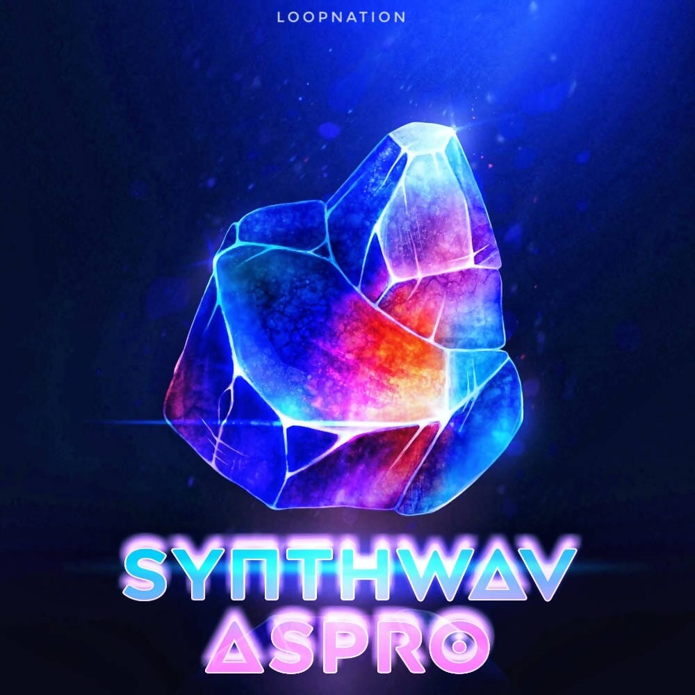 SYNTHWAV ASPRO - Synthwave Sample Pack (Midi One shots loops ) Sample Pack loop nation