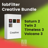 FabFilter Creative Bundle - Saturn 2 -Twin 2 - Timeless 3 - Volcano 3 Software & Plugins FabFilter - Software Instruments