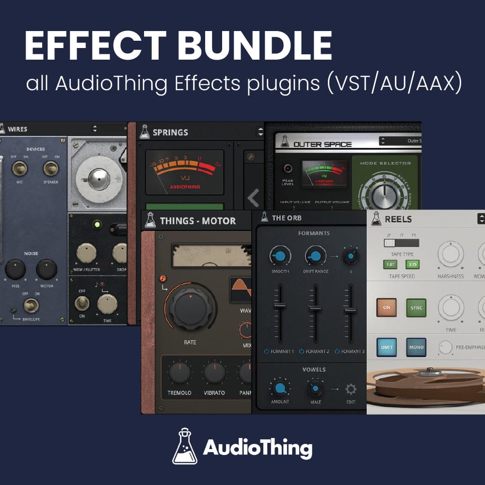 AudioThing Effect Bundle - all Effects plugins (VST/AU/AAX) Software & Plugins Audiothing