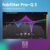 FabFilter Pro-Q 3 - 24 band Dynamic EQ Software & Plugins FabFilter - Software Instruments