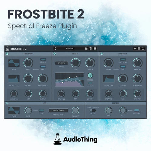 Frostbite 2 - spectral freezing plugin Software & Plugins Audiothing