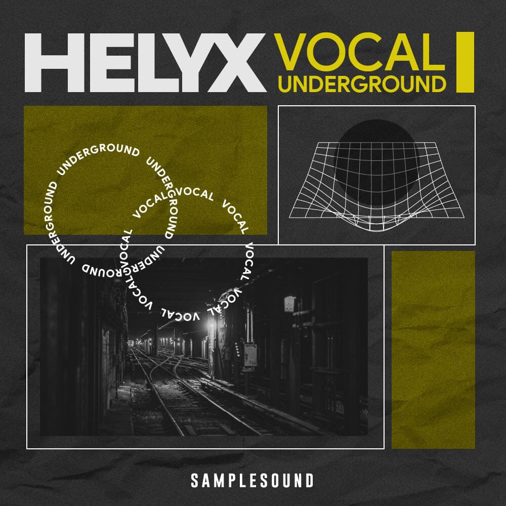 Helyx <br> Underground Vocal Sample Pack Samplesound