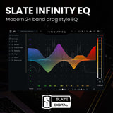 Slate Infinity EQ - Modern 24 band drag style EQ Software & Plugins Slate Digital
