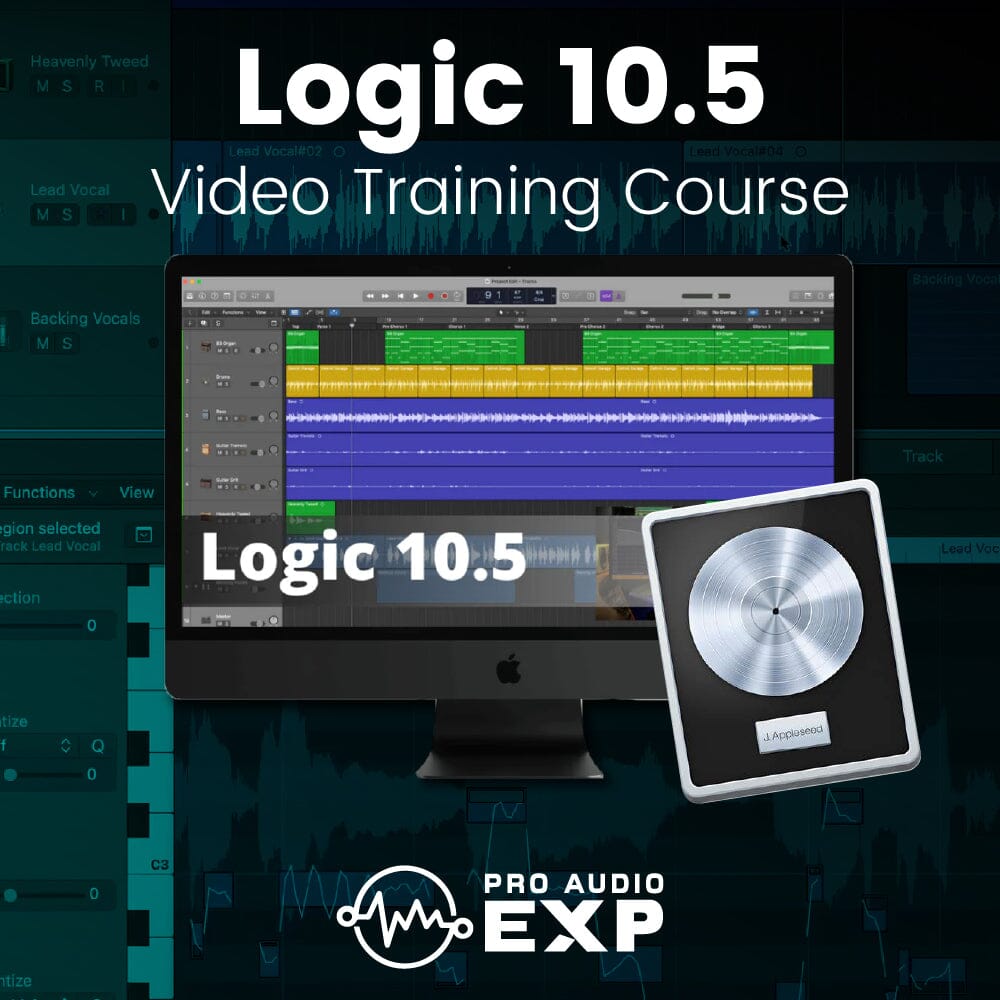 Logic 10.5 Video Training Course Course ProAudioEXP