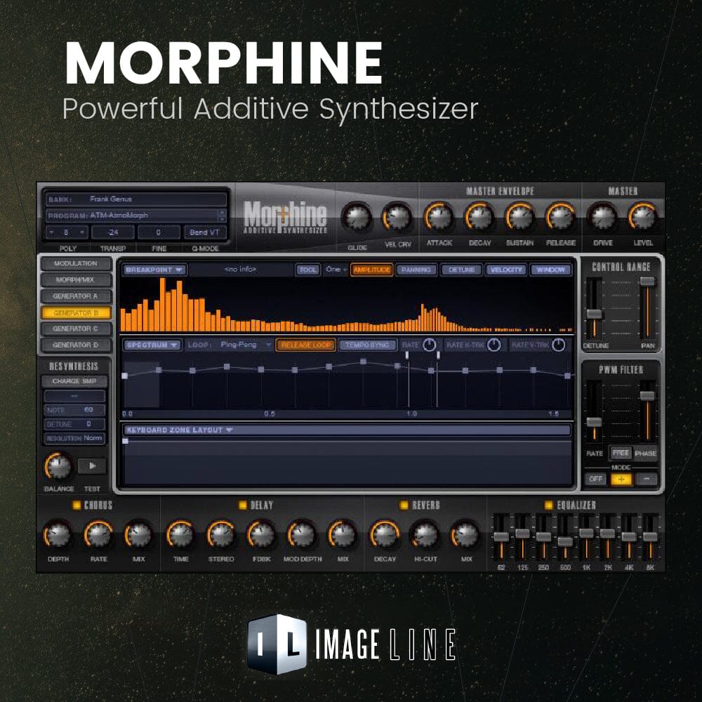 Image Line Morphine - Powerful Additive Synthesizer Software & Plugins Image Line