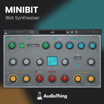 MiniBit - 8bit Synthesizer Plugin Software & Plugins Audiothing
