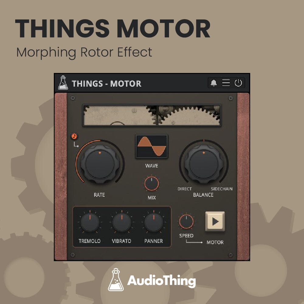 Things Motor - Morphing Rotor Effect Plugin Software & Plugins Audiothing