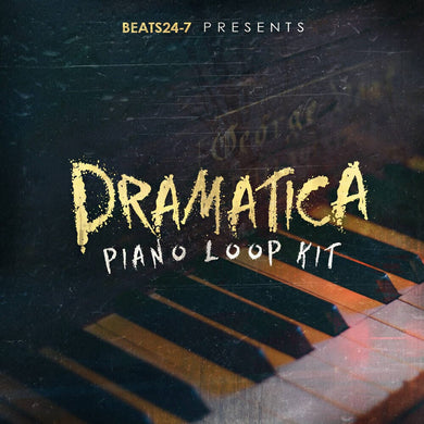 Dramatica Piano Loops (Piano WAV Loops - Midi Files) Sample Pack Beats24-7