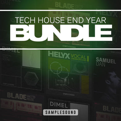 Tech House End Year Bundle (Loop, One shots, Fx) Sample Pack Samplesound