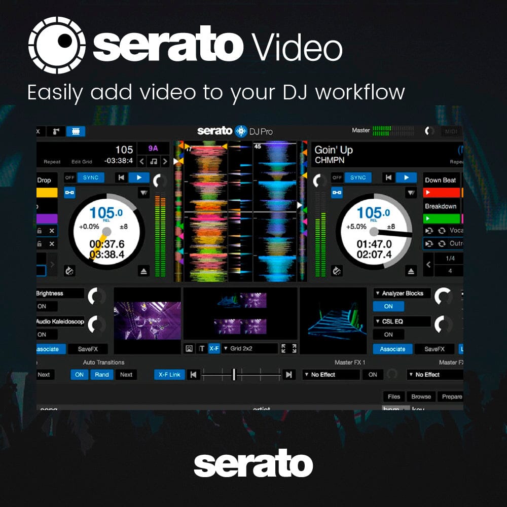 Serato Video - VJ Expansion Pack Software & Plugins Serato