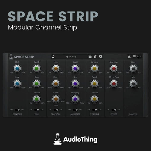Space Strip - Modular Channel Strip Software & Plugins Audiothing
