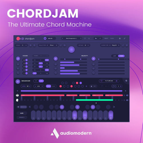 Chordjam - The Ultimate Chord Machine Software & Plugins Audiomodern Instruments