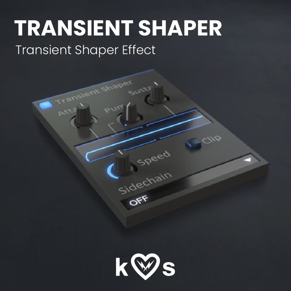 Kilohearts Transient Shaper - Transient Shaper Effect Software & Plugins Kilohearts