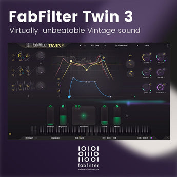 FabFilter Twin 3 - High quality, analog-sounding synthesizer plug-in Software & Plugins FabFilter - Software Instruments