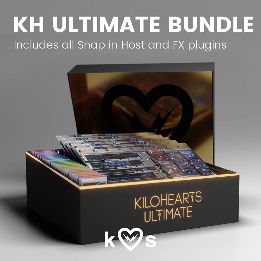 Kilohearts Ultimate Bundle - Includes all Snap in Host and FX plugins Software & Plugins Kilohearts