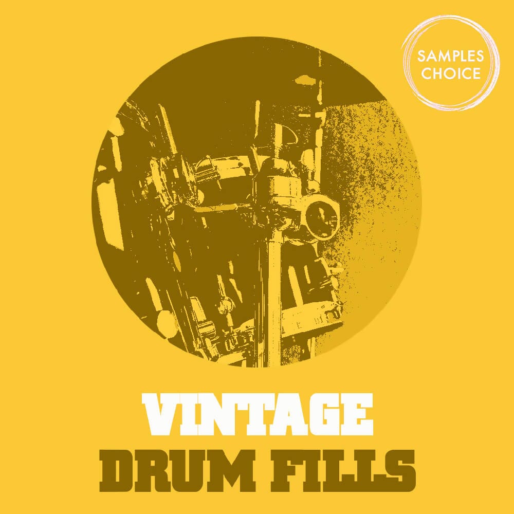 Vintage Drum Fills - (Deep House - House - Lo-fi) Sample Pack Samples Choice