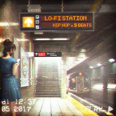 LoFi Station Hip Hop - Lofi Hip Hop ( Construction Kits - One-Shot - Midi ) Sample Pack Beats24-7