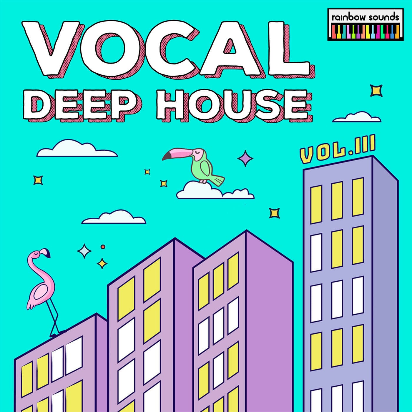 Vocal Deep House vol.3 (Construction Kits, MIDI, One Shots) Sample Pack Rainbow Sounds