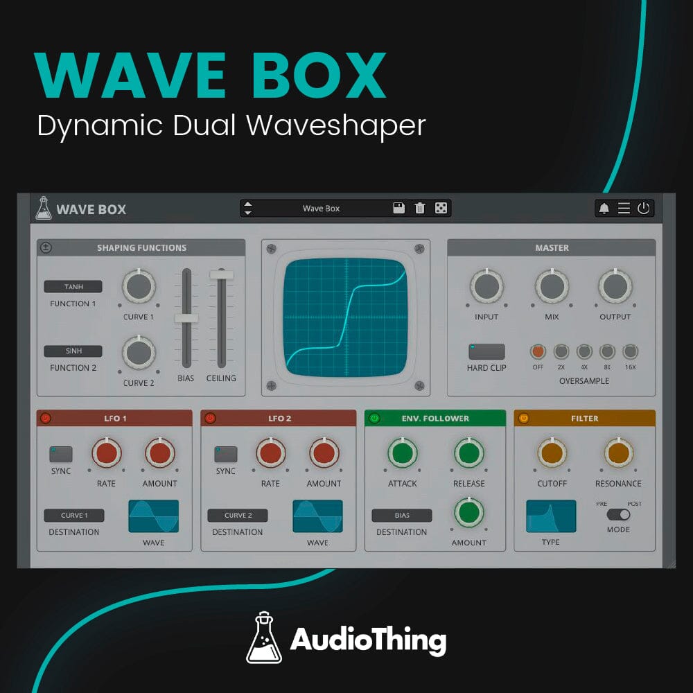 Simple Wave Box Wave Box - Dynamic Dual Waveshaper – Samplesound