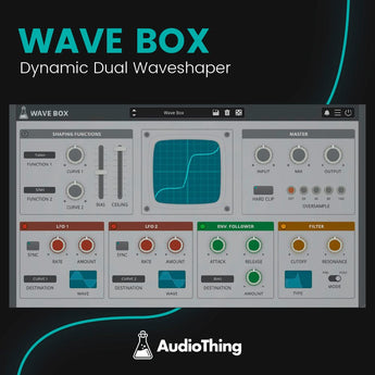 Wave Box - Dynamic Dual Waveshaper Software & Plugins Audiothing